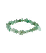 Pulseira de Chips de Quartzo Verde
