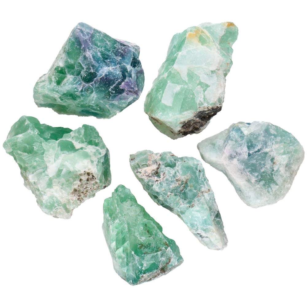 fluorite-arco-iris-em-bruto-media-1kg Fluorita Verde 7/9 cm - Image 1