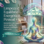 Limpeza e Equilíbrio Energético Pessoal + Casa