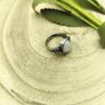 Anel Ajustavel C/ Quartzo Rosa