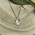 Fio em Aço com Coração e Nossa Senhora