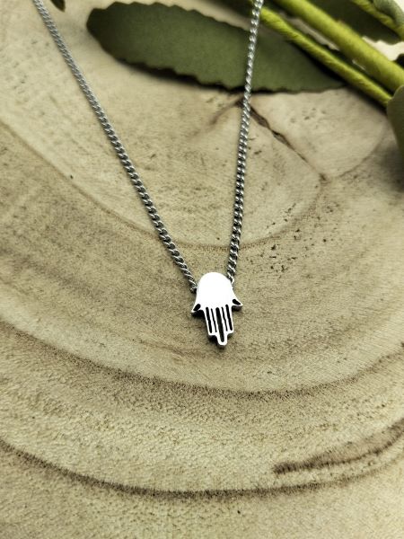 a9 Fio em Aço Com Mão de Fátima - Image 1