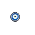 Magnético em Vidro com Olho Turco