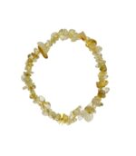 Pulseira com chip de citrino aquecido